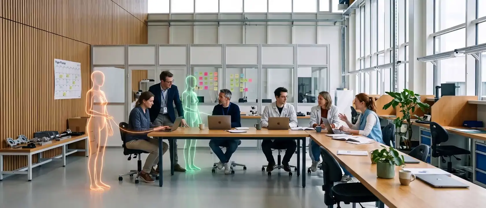 Een vergadering waarin een besluit wordt doorgesproken